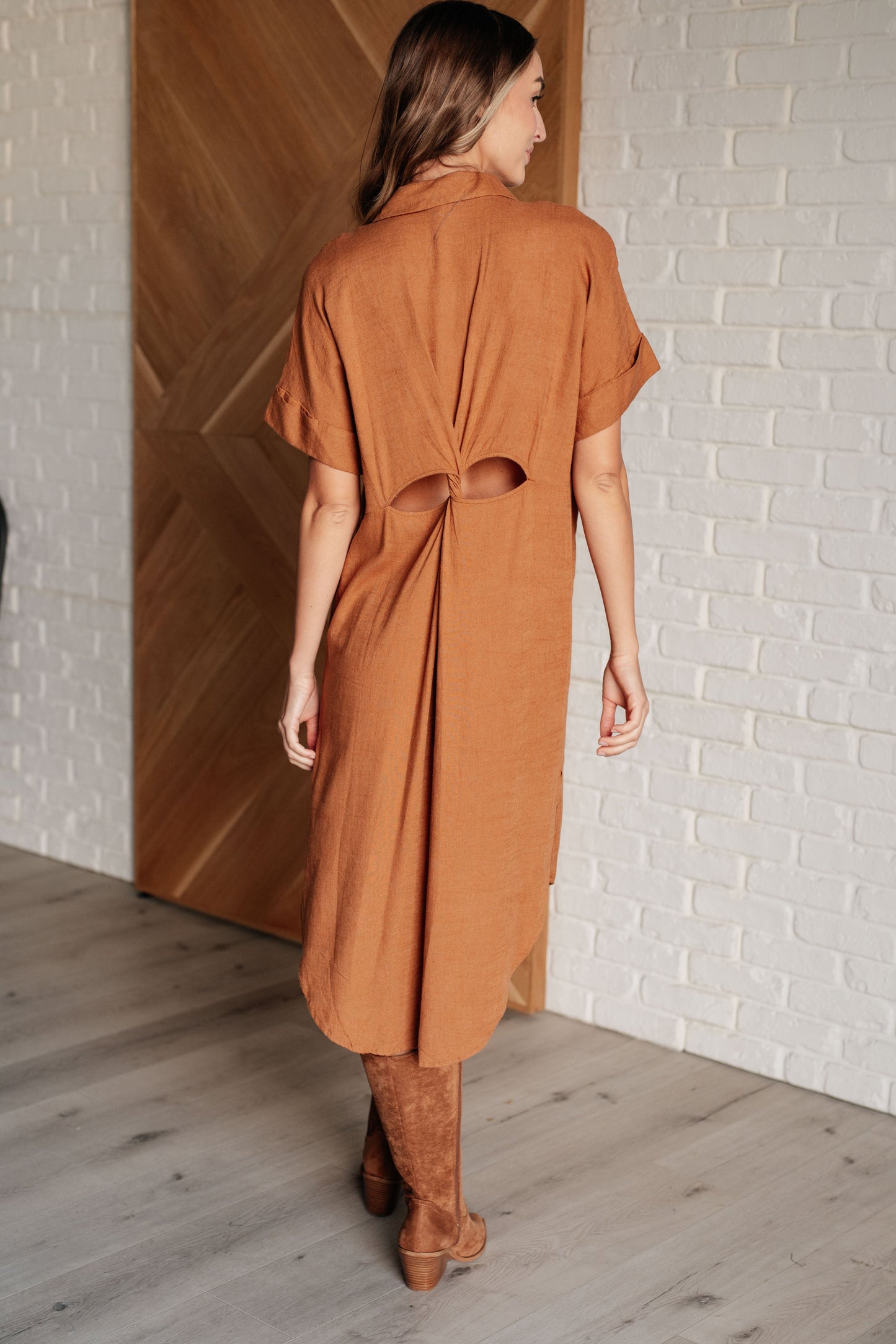 Sure to Be Great Shirt Dress - Southern Divas Boutique