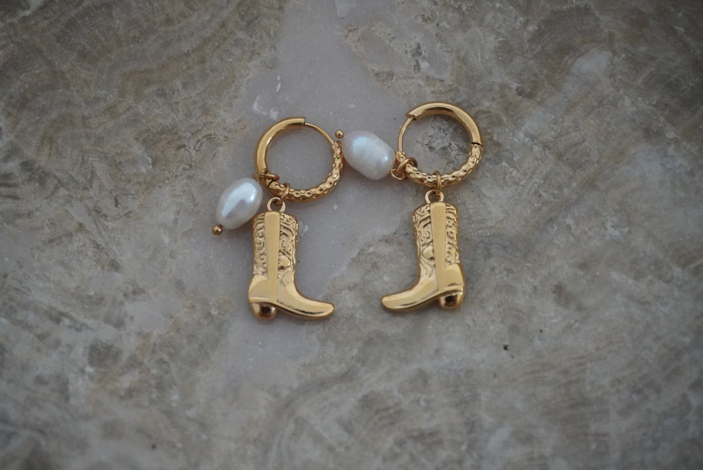 COWGIRL BOOT EARRINGS - Southern Divas Boutique