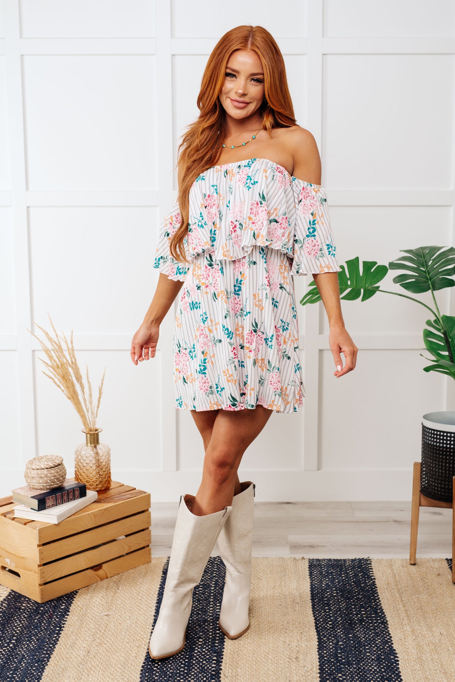That's the Way It Should Be Floral Dress - Southern Divas Boutique