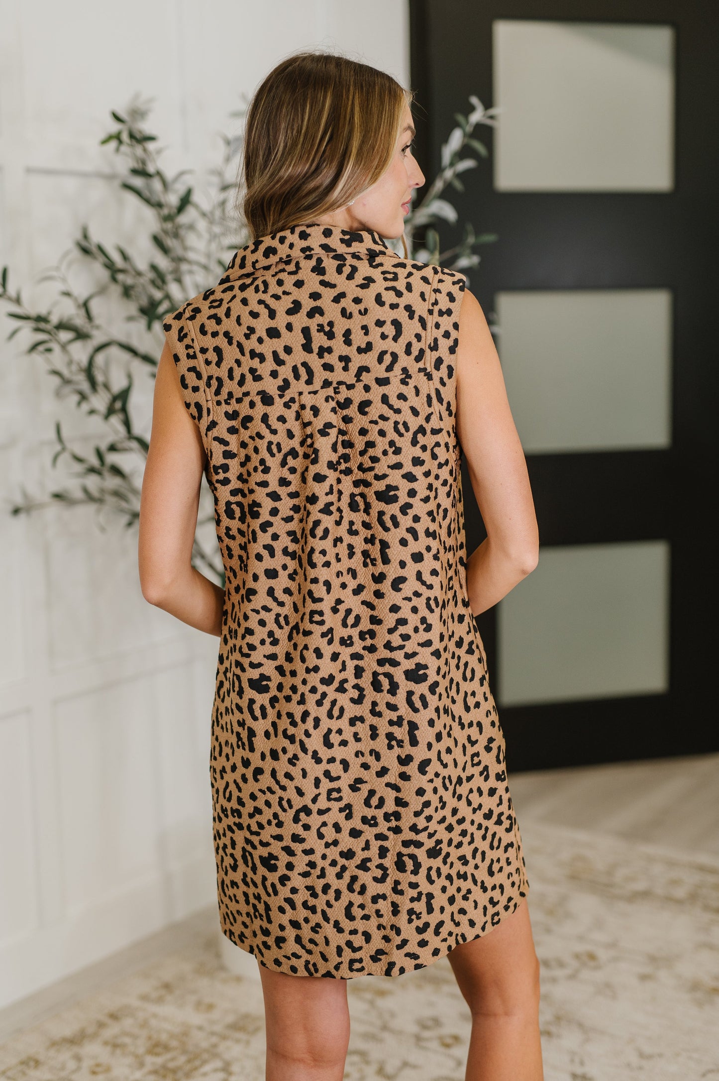 Totally Speechless Leopard Print Dress - Southern Divas Boutique