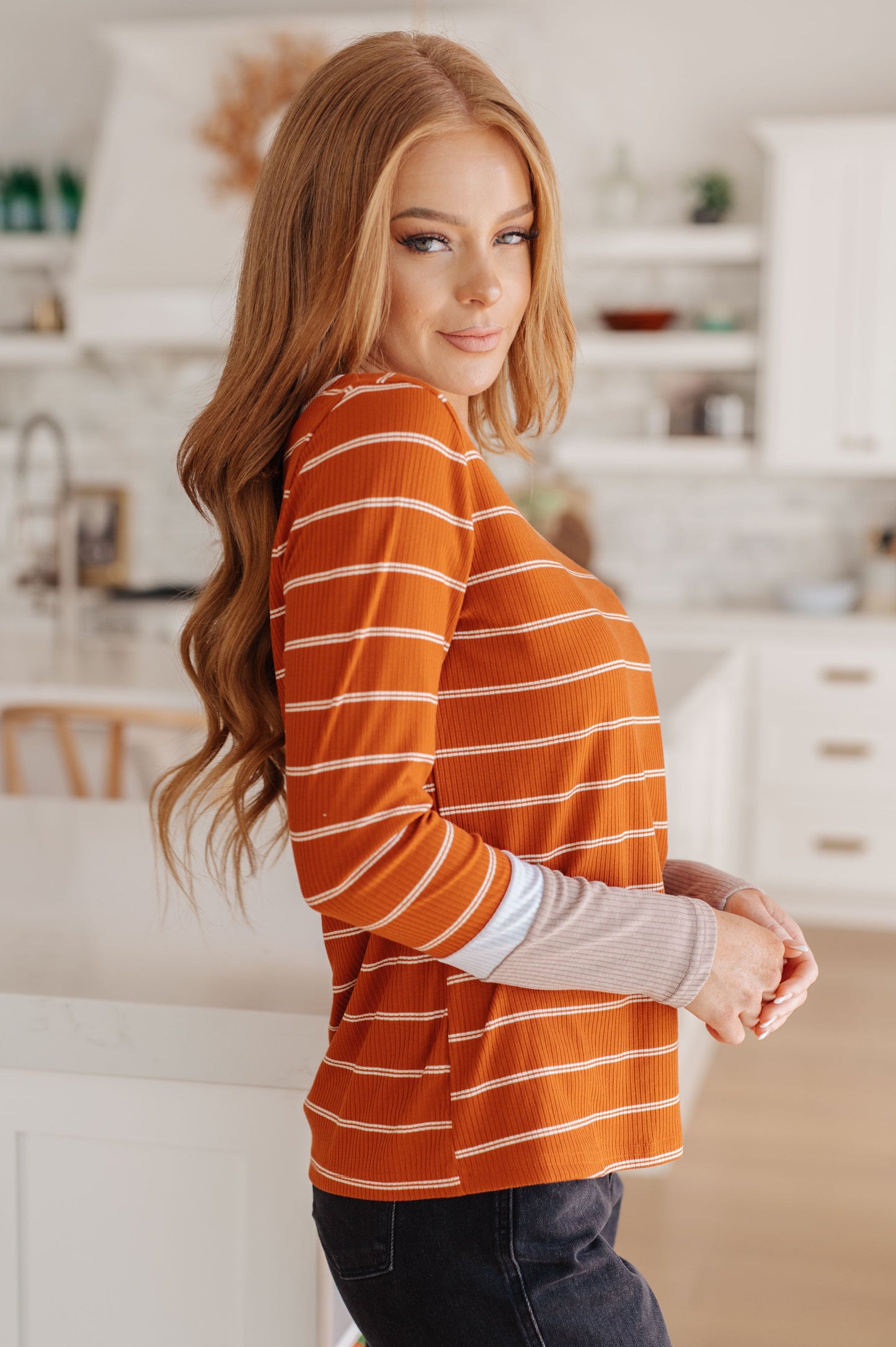 True To You Long Sleeve Tee - Southern Divas Boutique