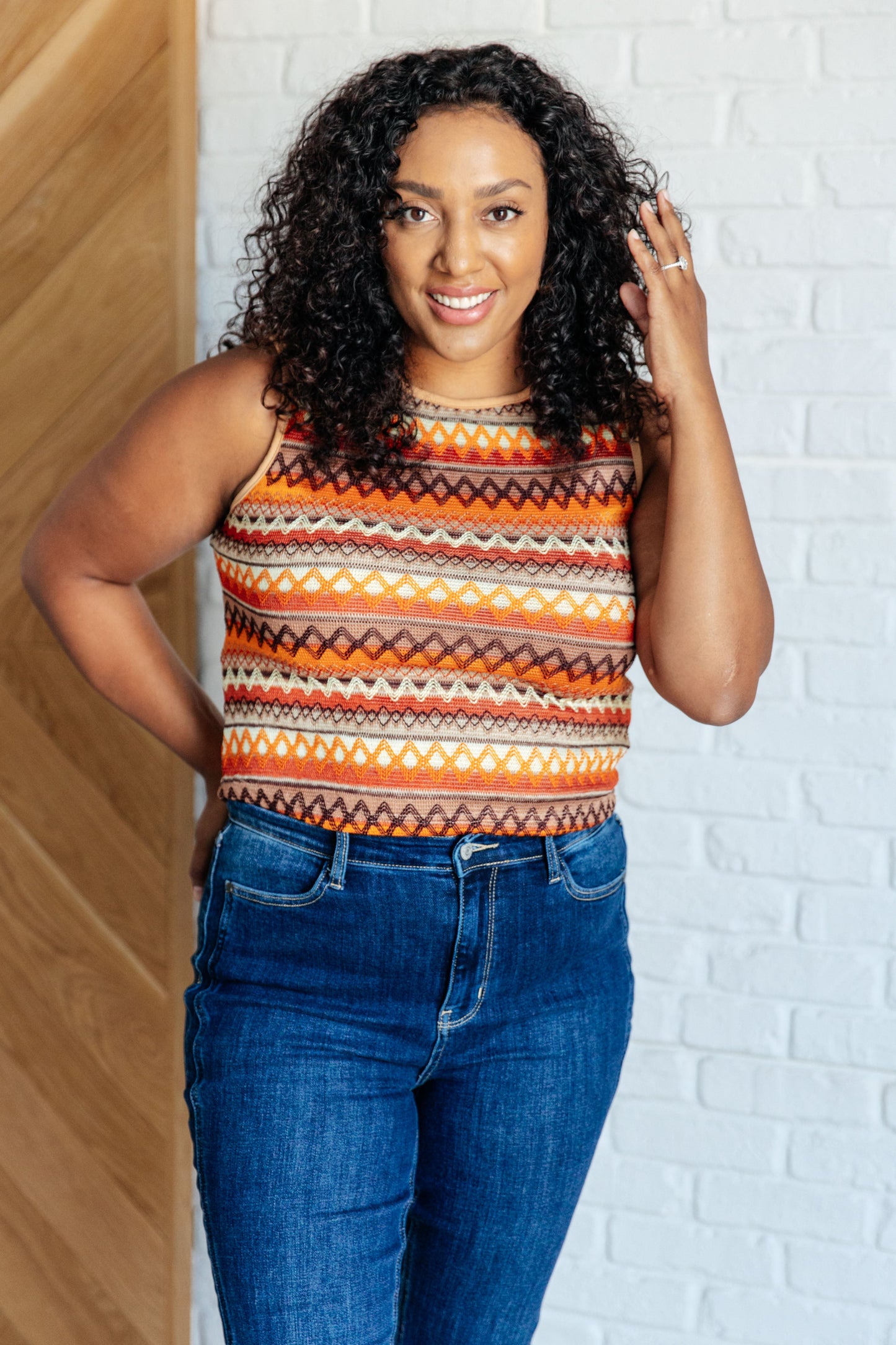 Up in My Feelings Knit Tank - Southern Divas Boutique