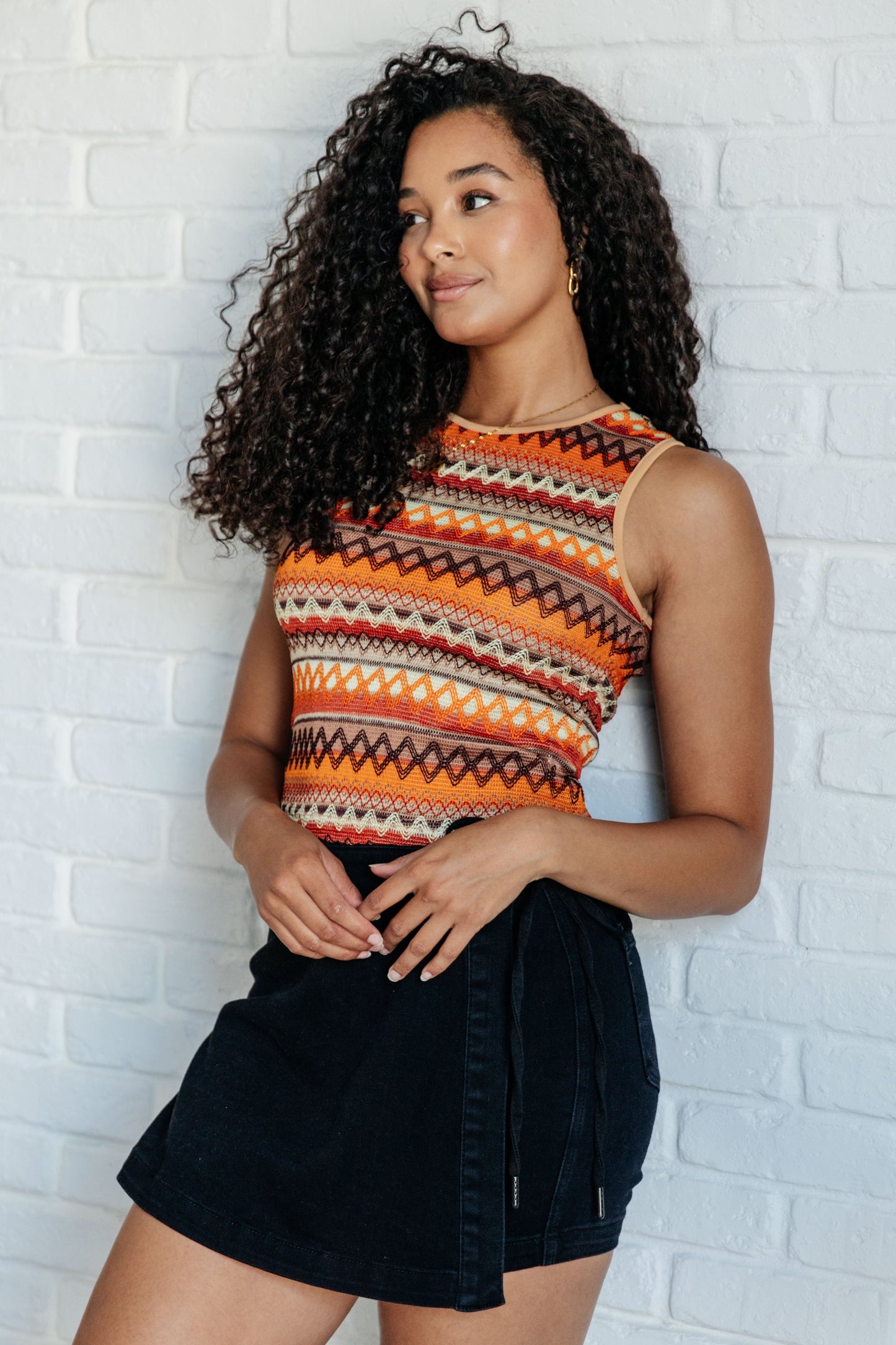 Up in My Feelings Knit Tank - Southern Divas Boutique