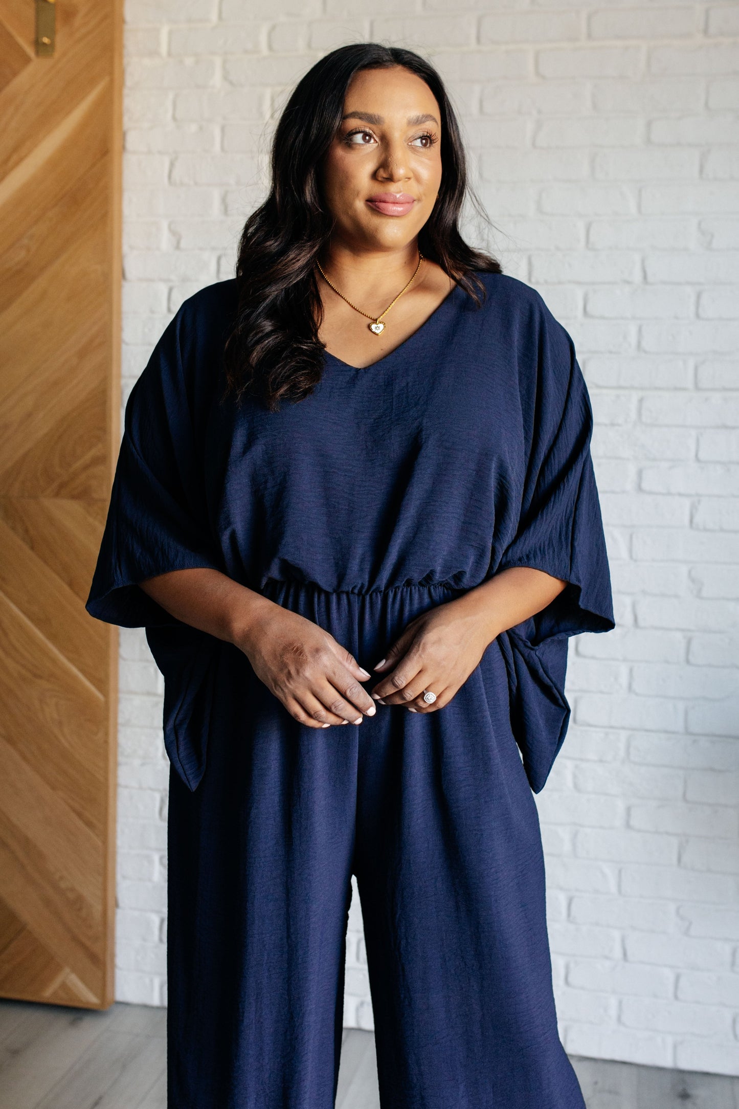 Up to Something Wide Leg Jumpsuit - Southern Divas Boutique