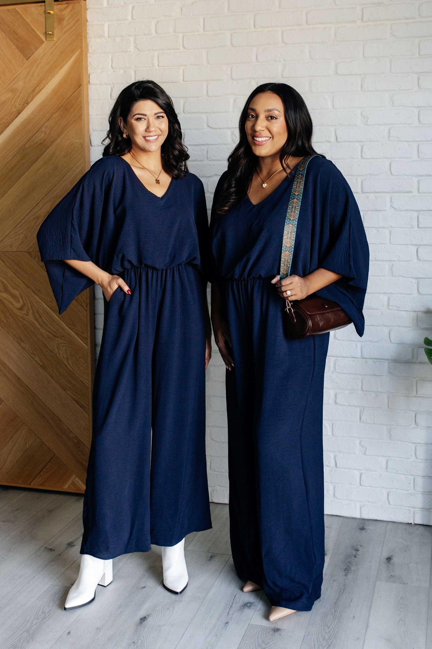 Up to Something Wide Leg Jumpsuit - Southern Divas Boutique