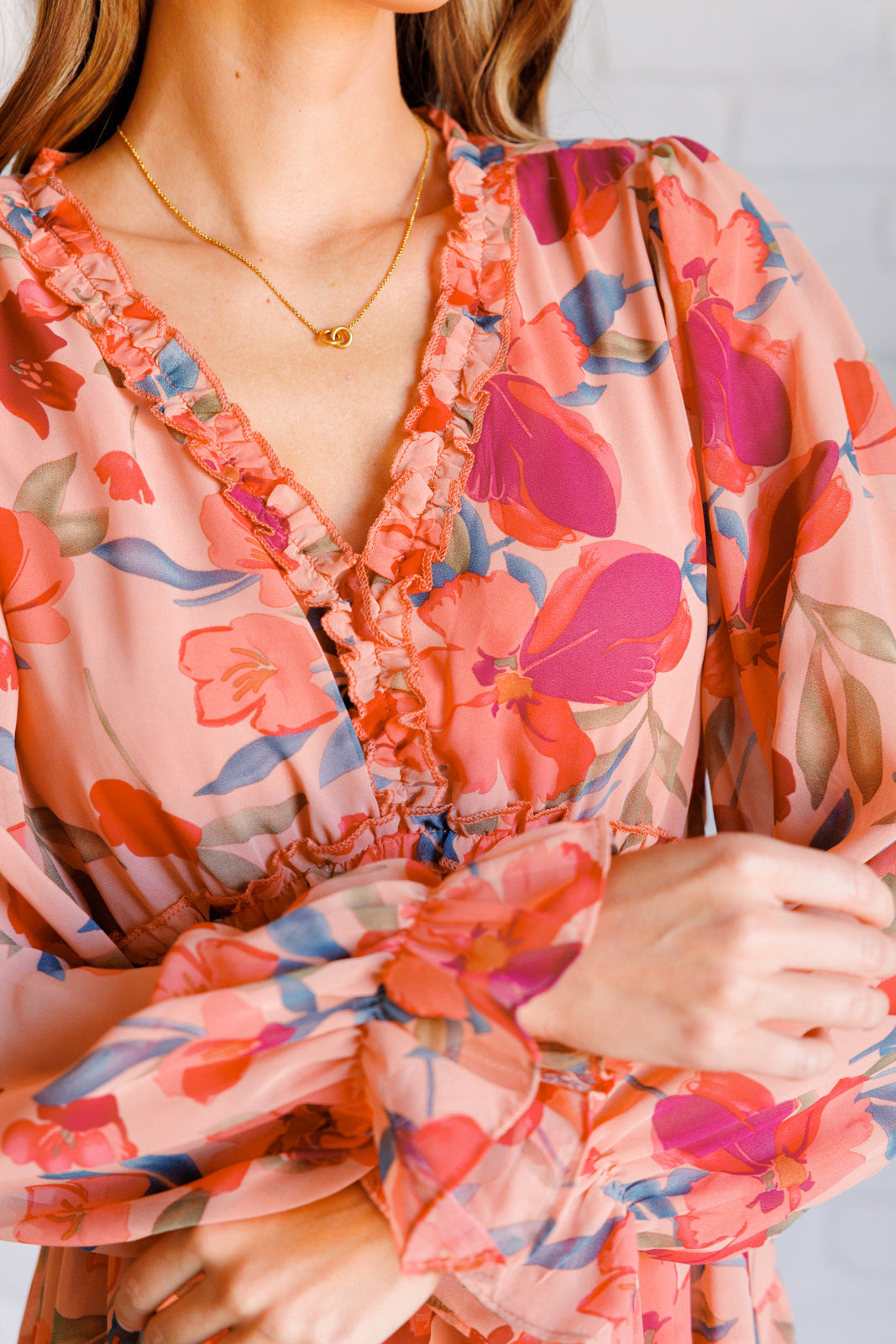 You And Me Floral Dress - Southern Divas Boutique