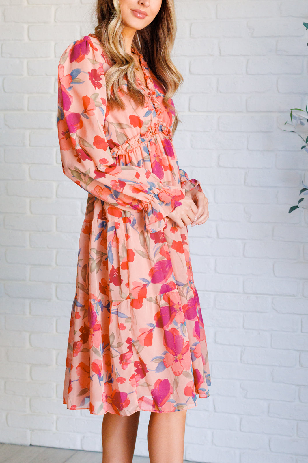 You And Me Floral Dress - Southern Divas Boutique