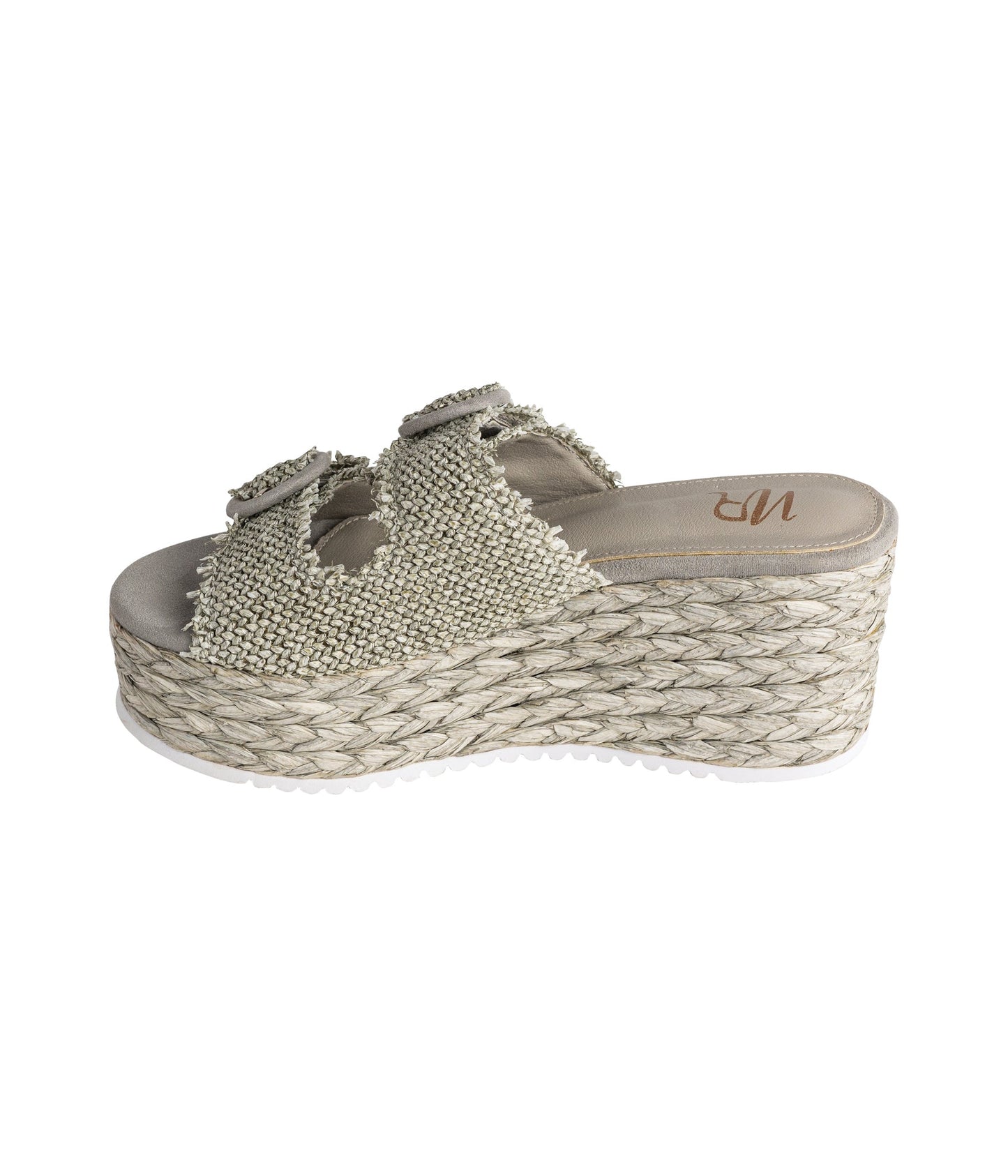 Eriwen Buckle Wedge in Teal - Southern Divas Boutique