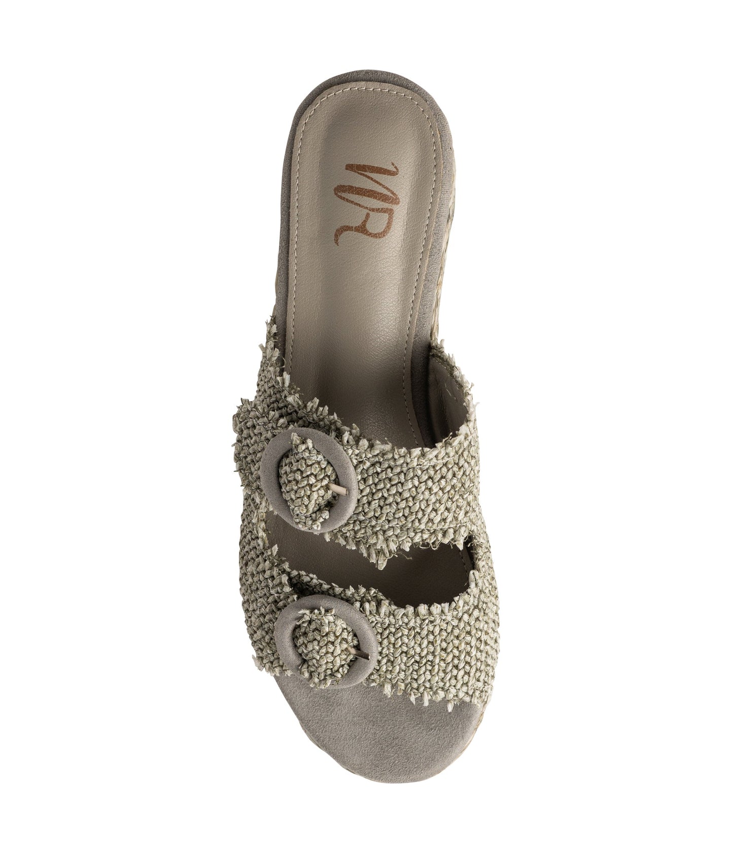 Eriwen Buckle Wedge in Teal - Southern Divas Boutique