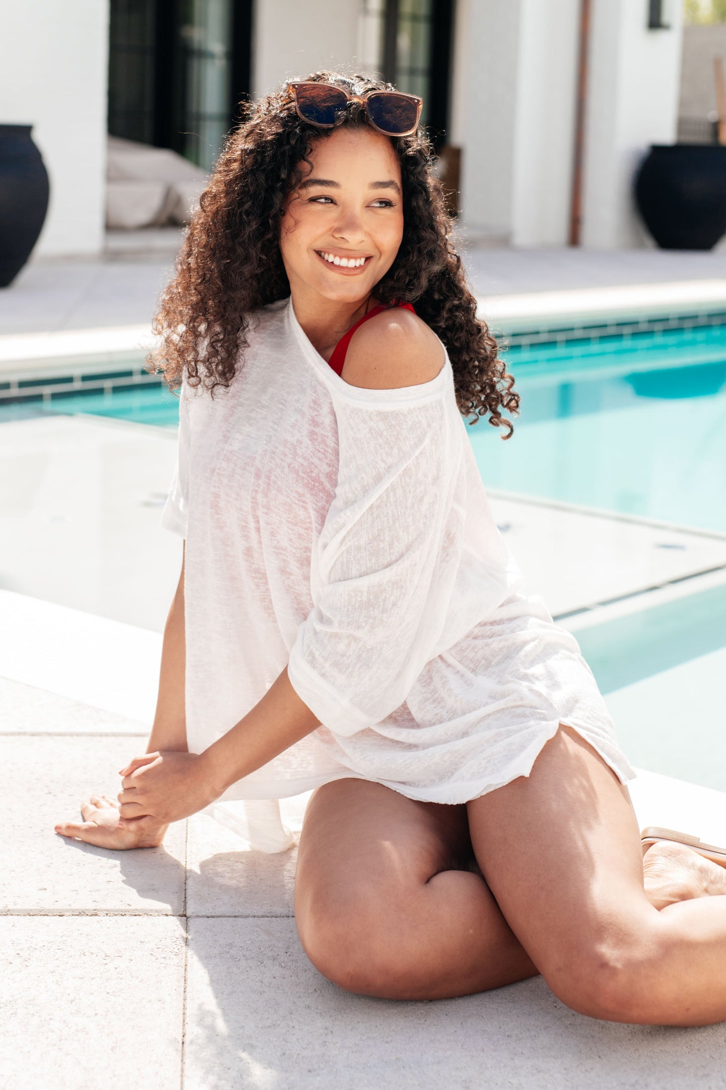 Continue On Oversized Tunic - Southern Divas Boutique
