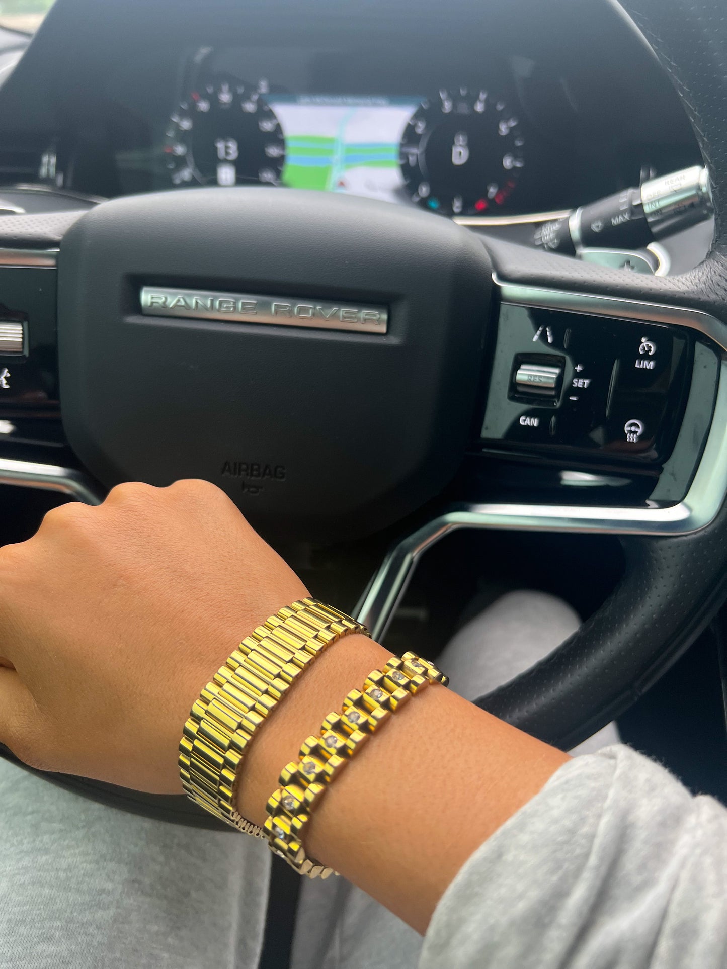 THICK GOLD WATCH BAND - Southern Divas Boutique