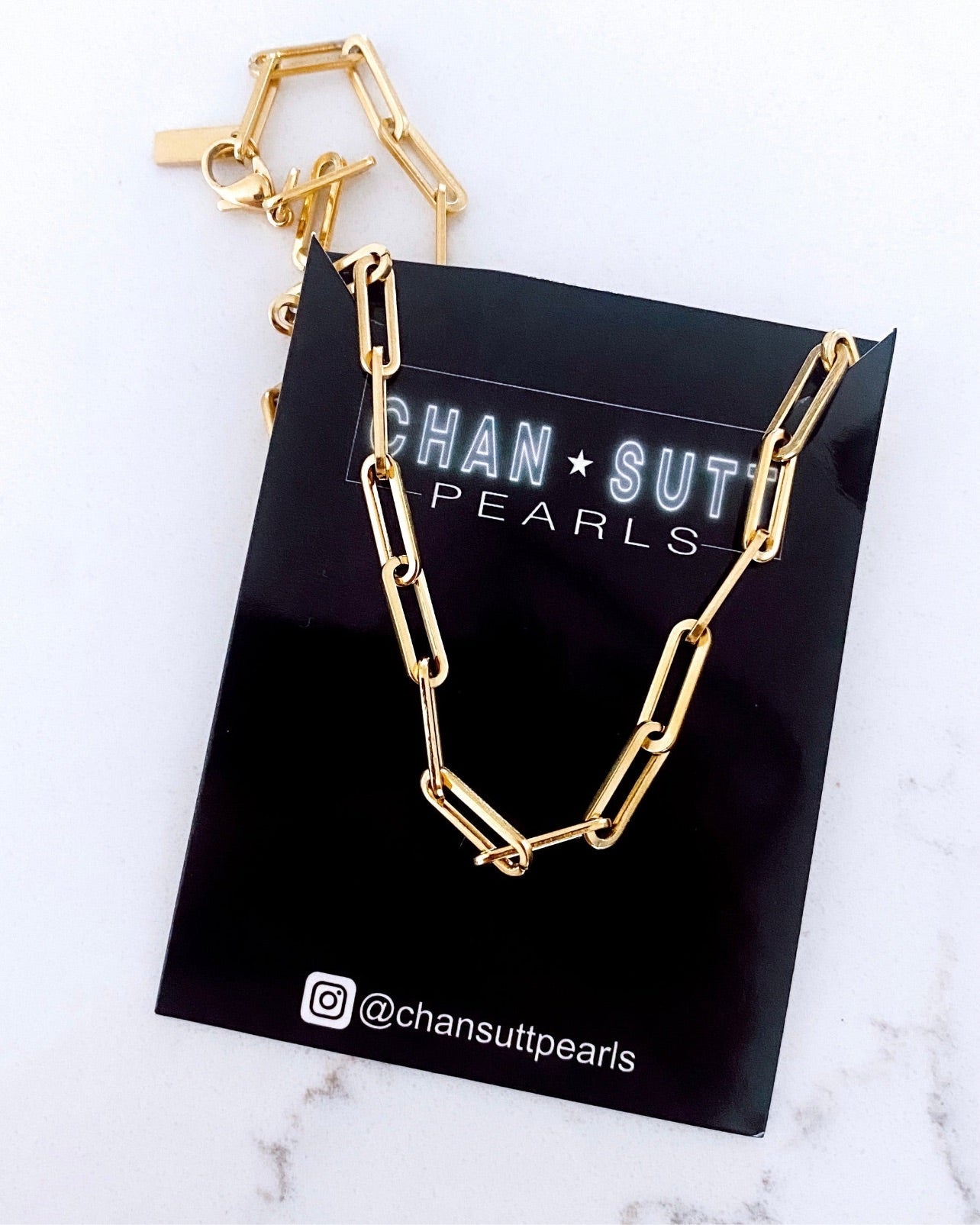 PAPERCLIP NECKLACE - Southern Divas Boutique