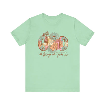 With God All Things Are Possible - Southern Divas Boutique