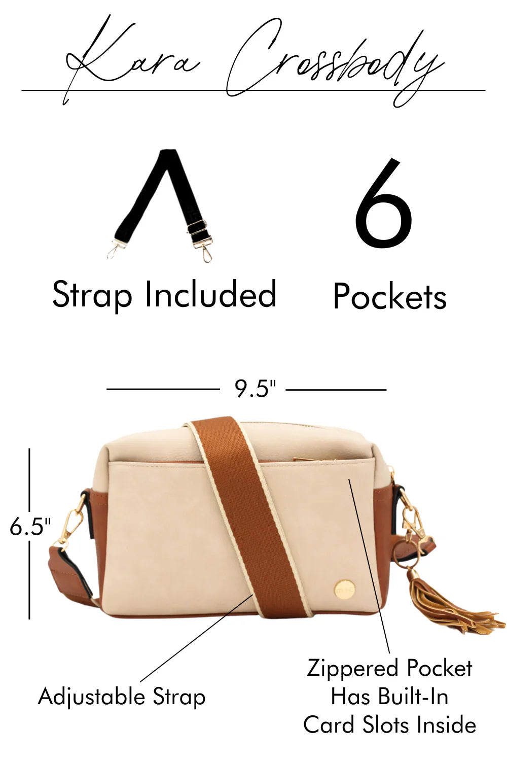 Kara Crossbody - Southern Divas Boutique