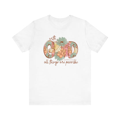 With God All Things Are Possible - Southern Divas Boutique