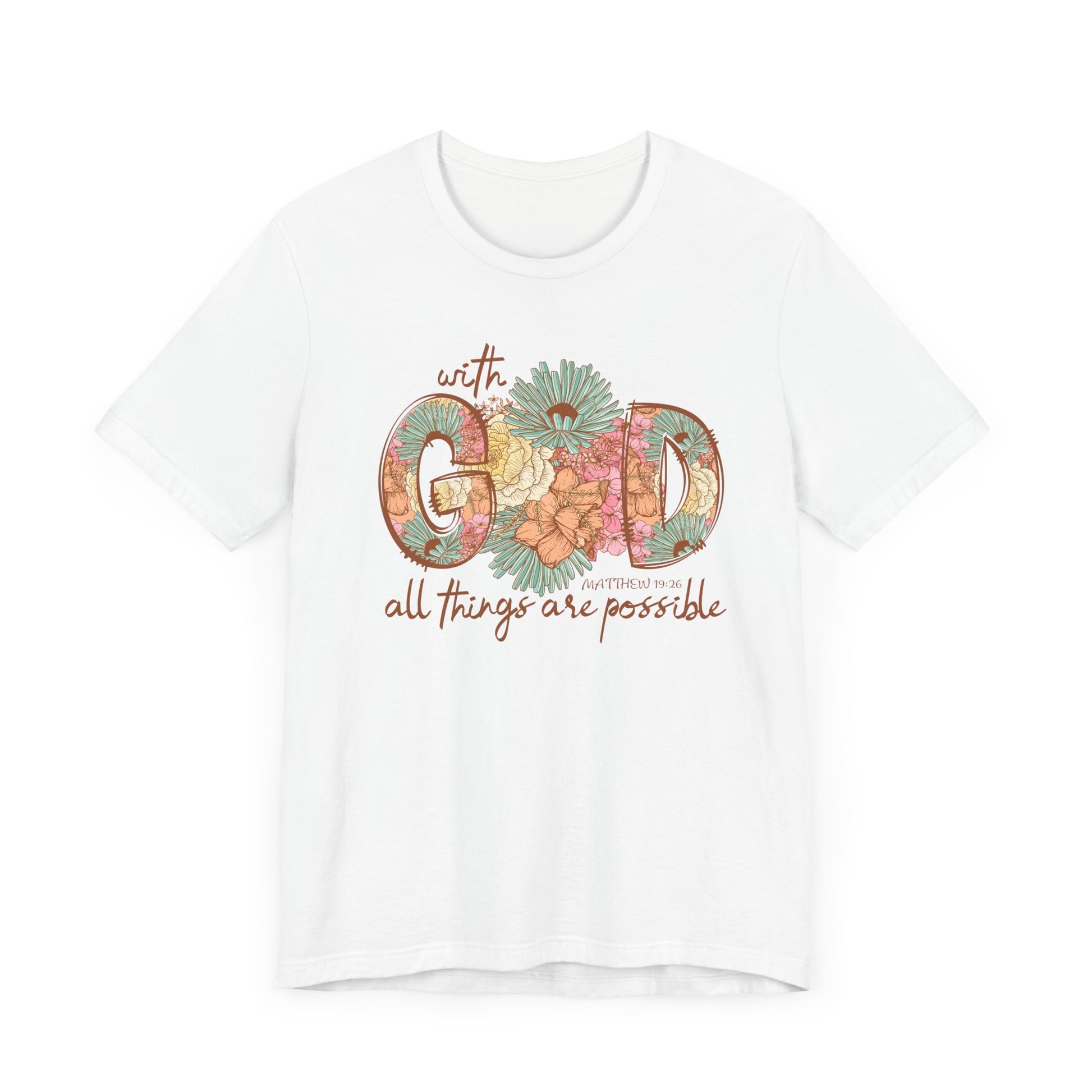 With God All Things Are Possible - Southern Divas Boutique
