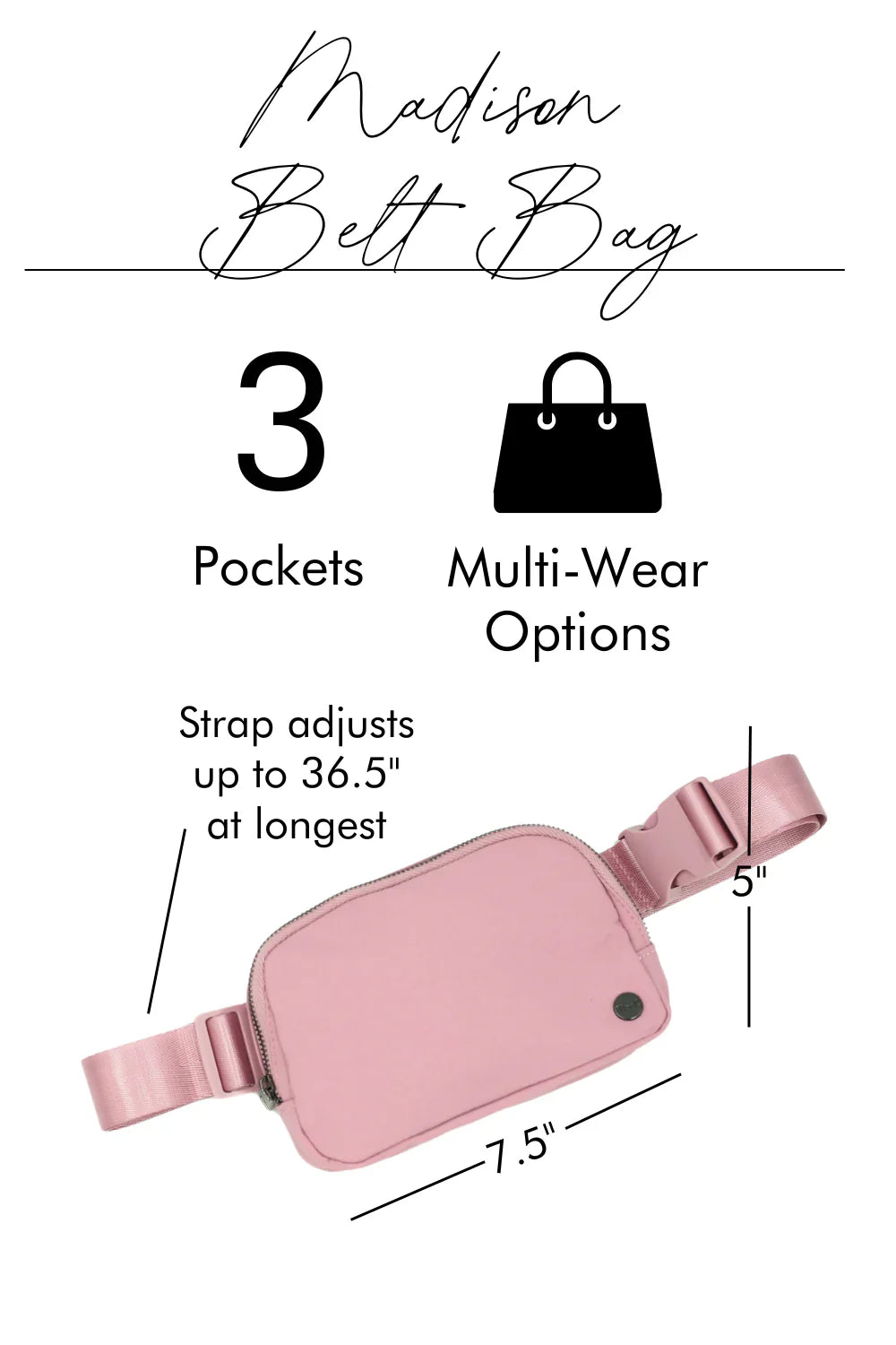 Madison Belt Bag - Southern Divas Boutique