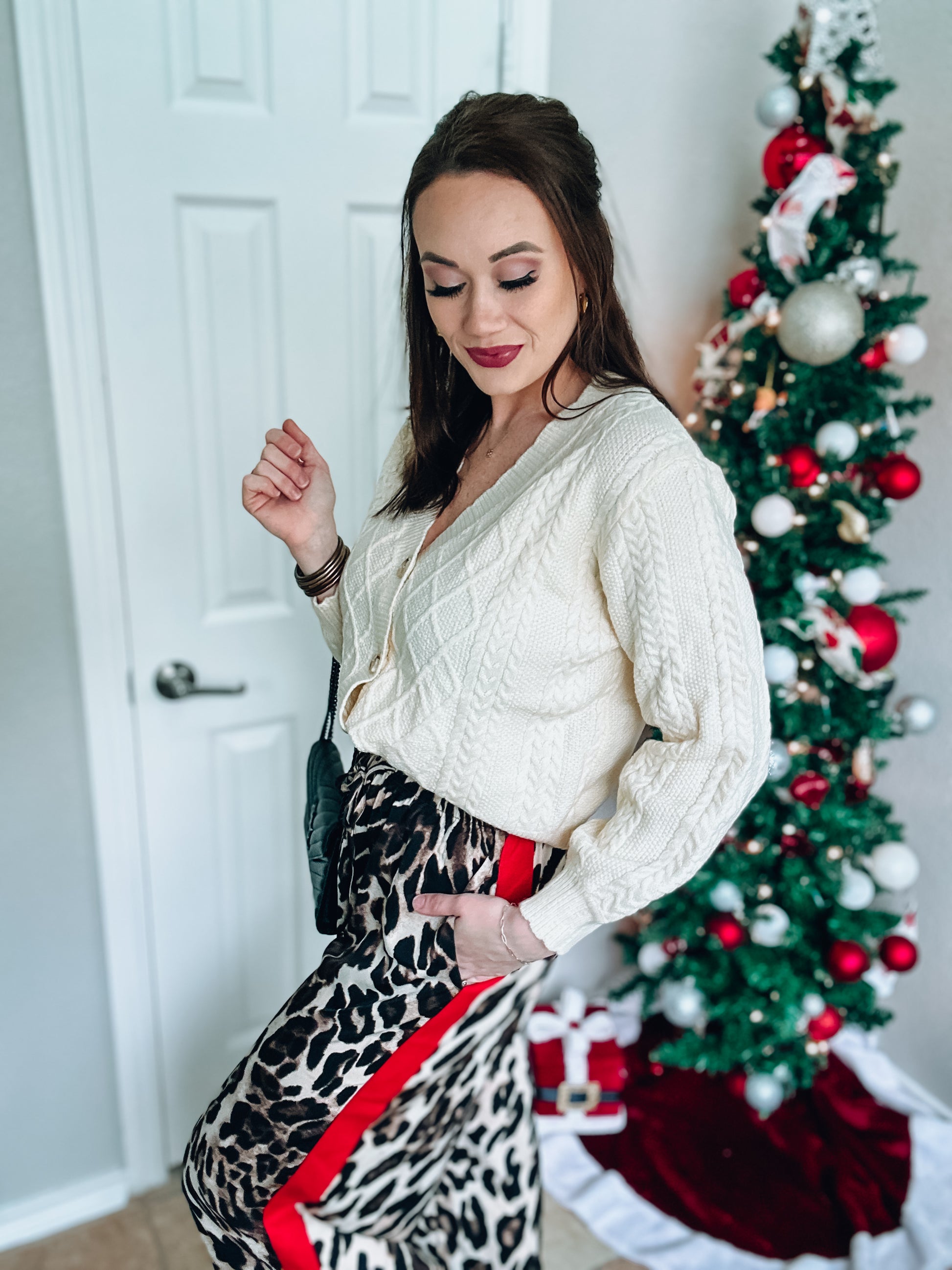 Simply Sweet Cable Knit Cardigan - Southern Divas Boutique