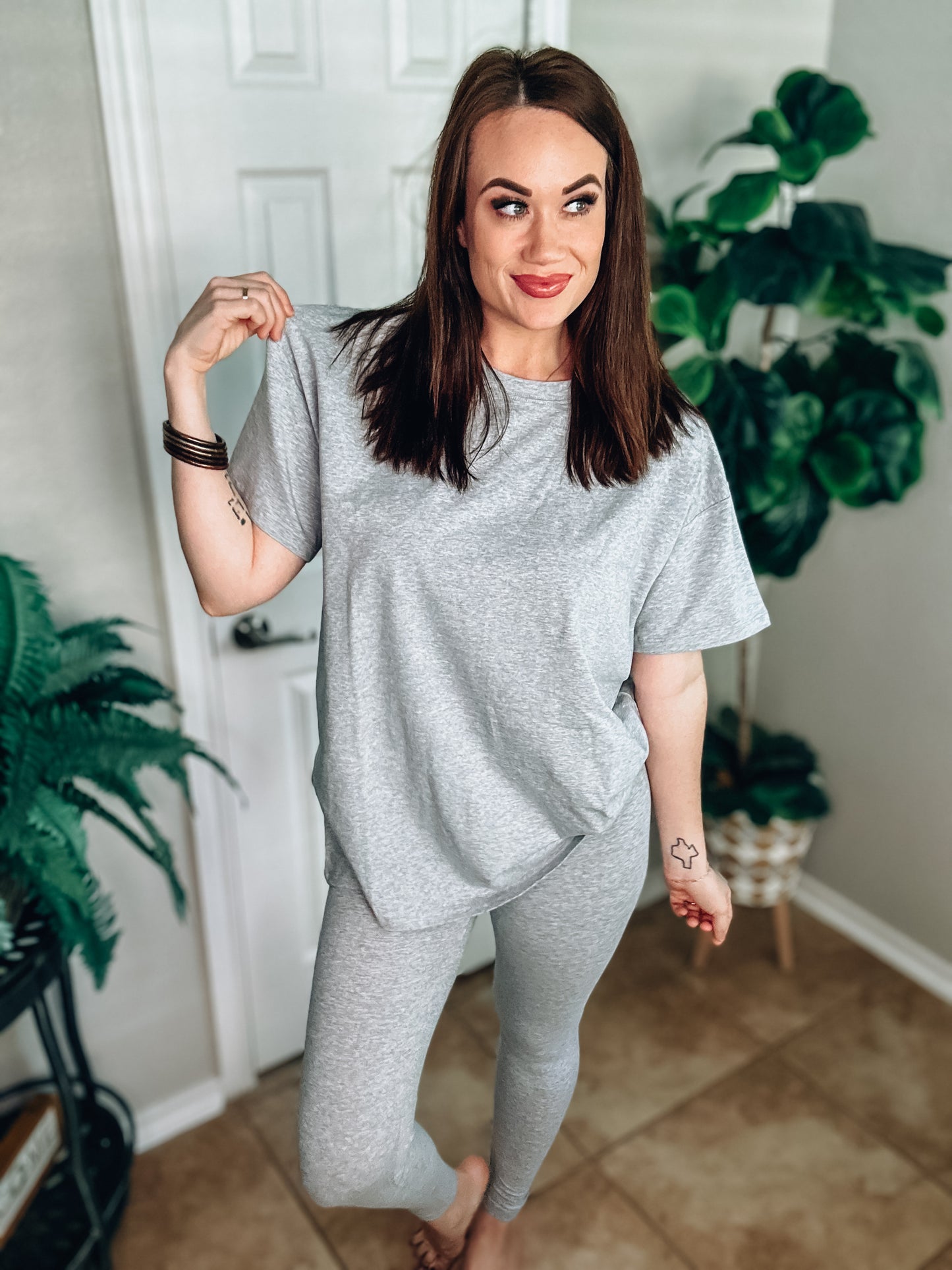 Another Favorite Set - Heather Grey - Southern Divas Boutique