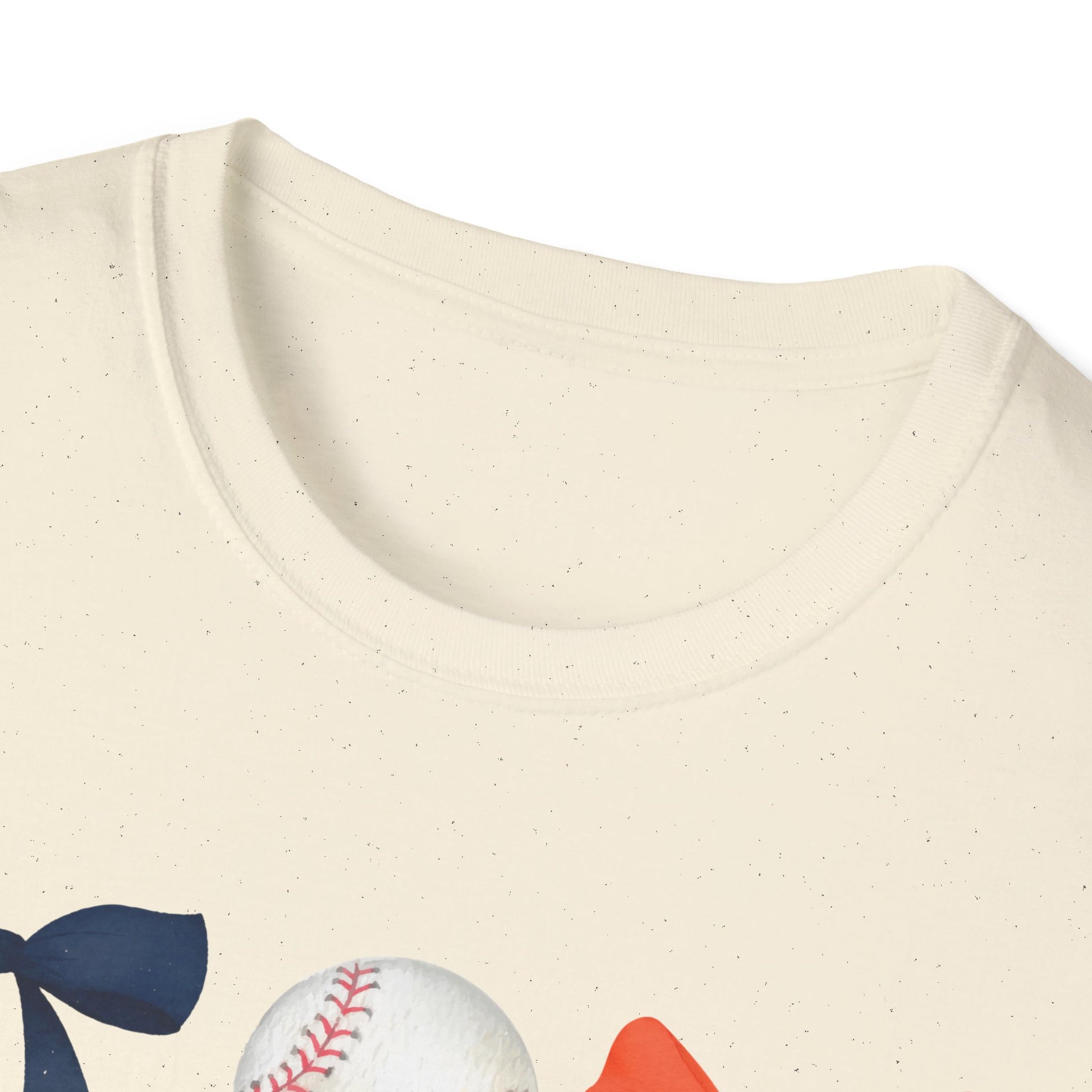 Houston Astros Coquette Bows Unisex Softstyle T-Shirt - Southern Divas Boutique