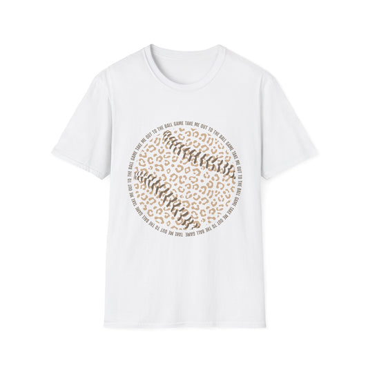 Leopard Print Baseball T-Shirt - Southern Divas Boutique