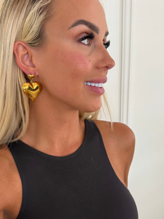 LOVE EARRINGS - Southern Divas Boutique