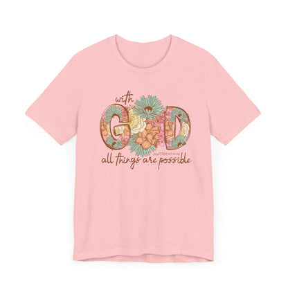 With God All Things Are Possible - Southern Divas Boutique