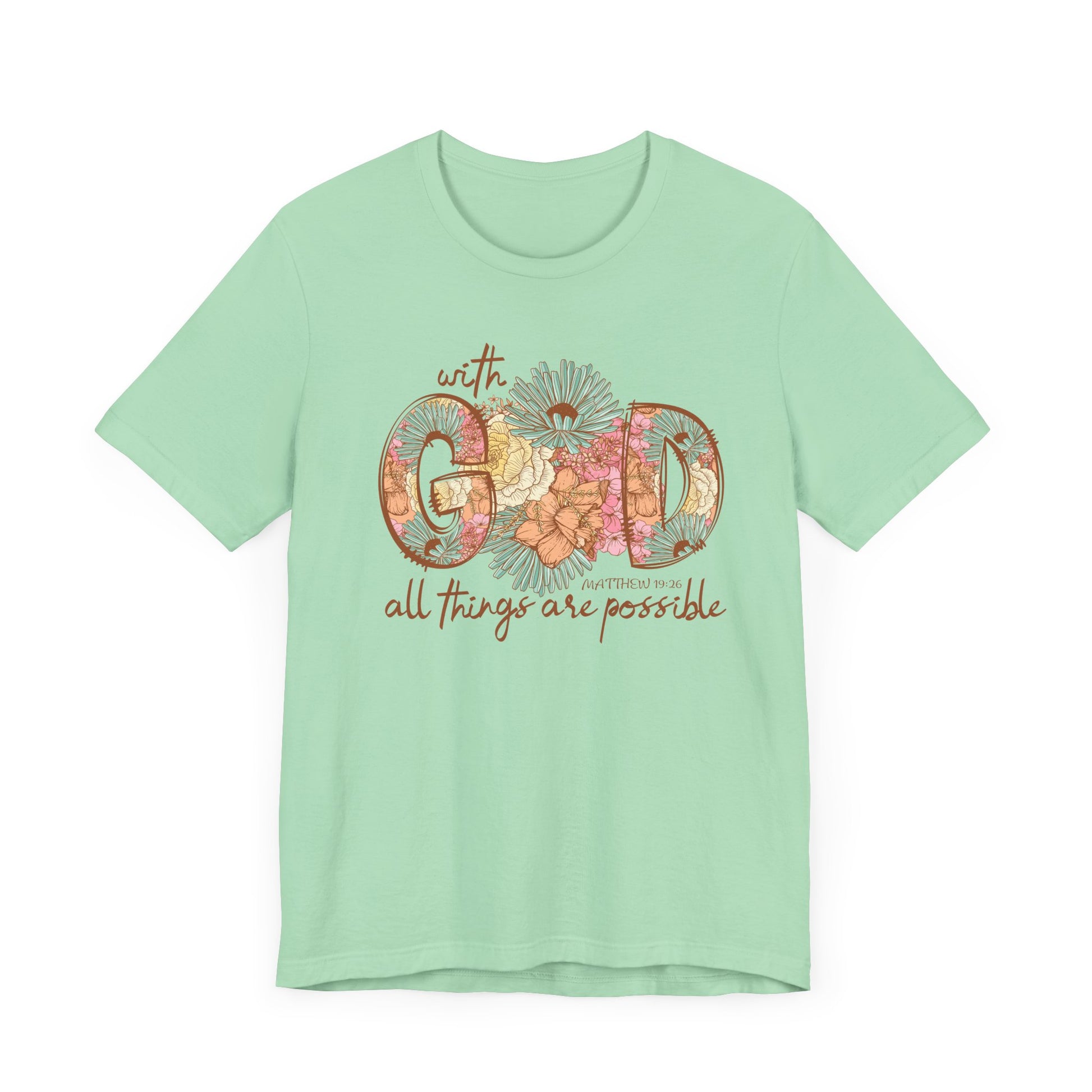 With God All Things Are Possible - Southern Divas Boutique
