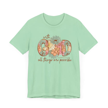 With God All Things Are Possible - Southern Divas Boutique