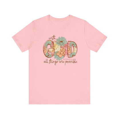 With God All Things Are Possible - Southern Divas Boutique