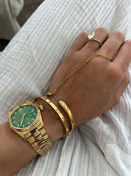 GOLD HAND CHAIN - Southern Divas Boutique