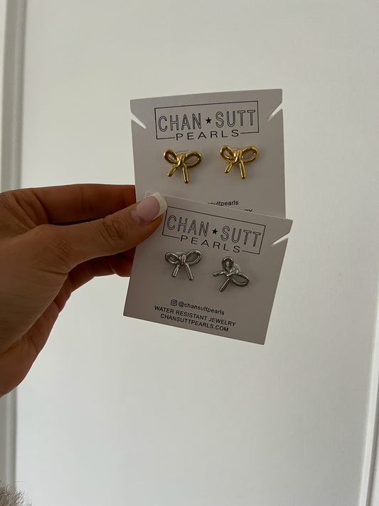 SMALL BOW EARRINGS - Southern Divas Boutique