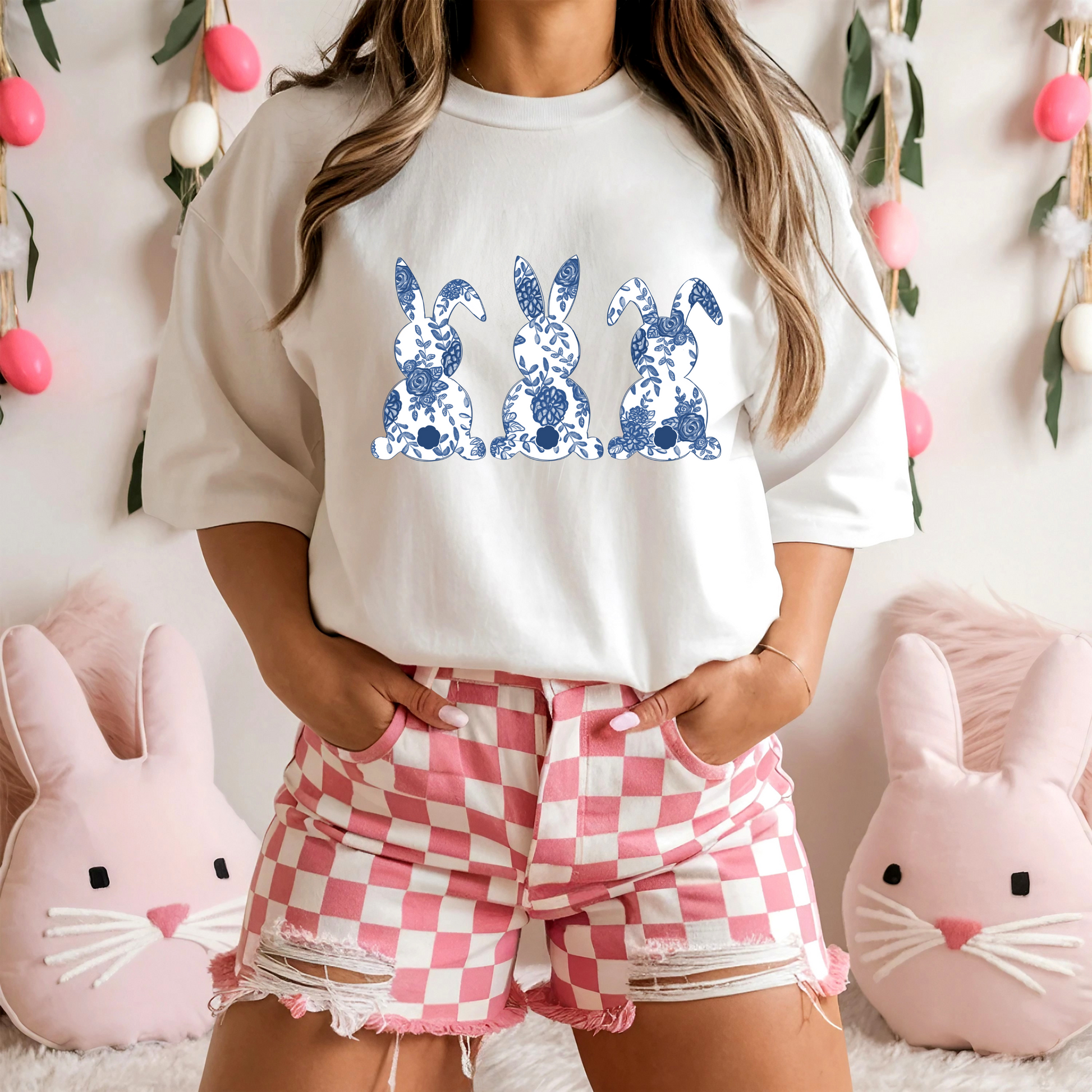 Chinoiserie Bunny Butt - Southern Divas Boutique