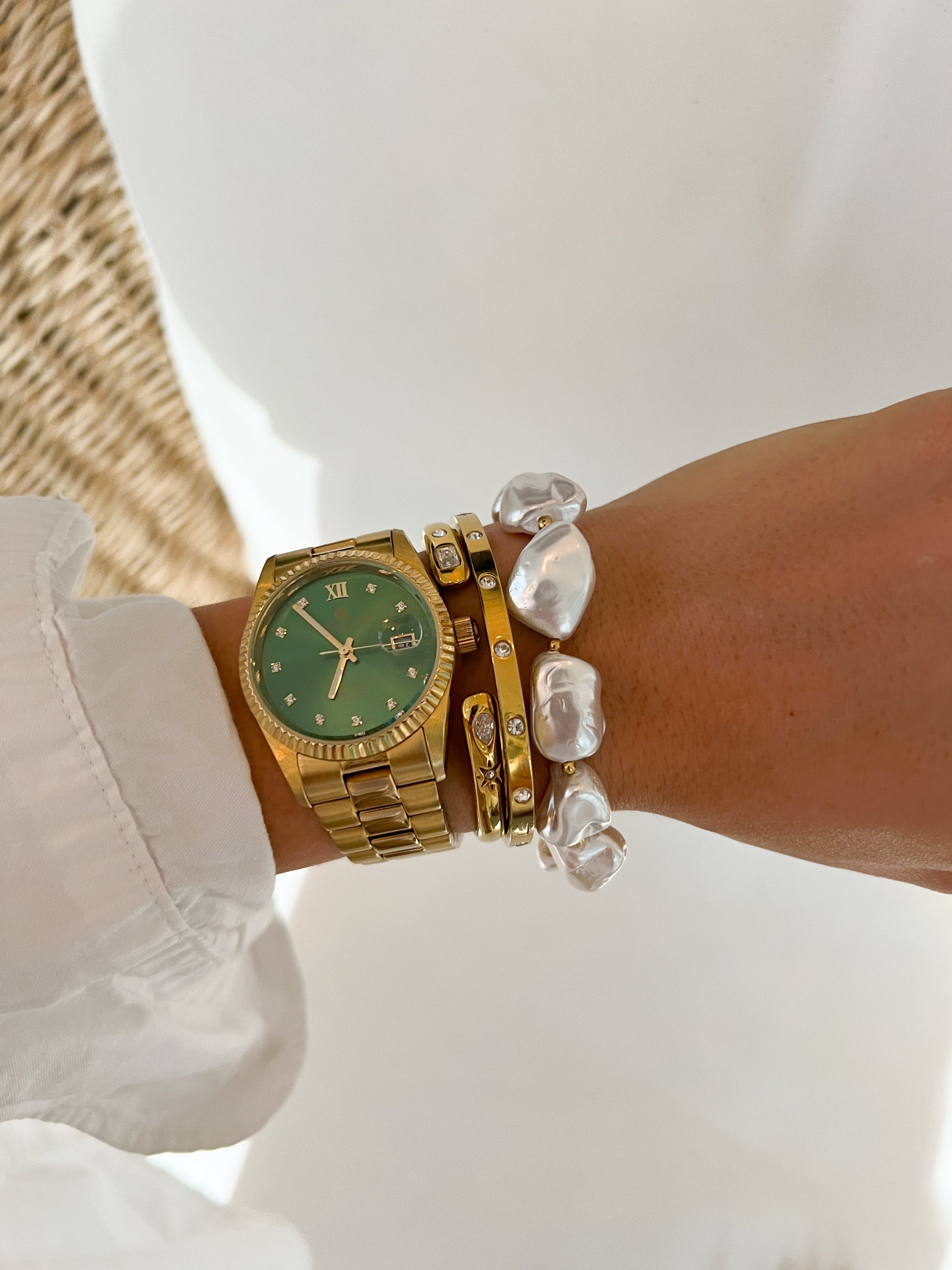 CHUNKY PEARL BRACELET - Southern Divas Boutique