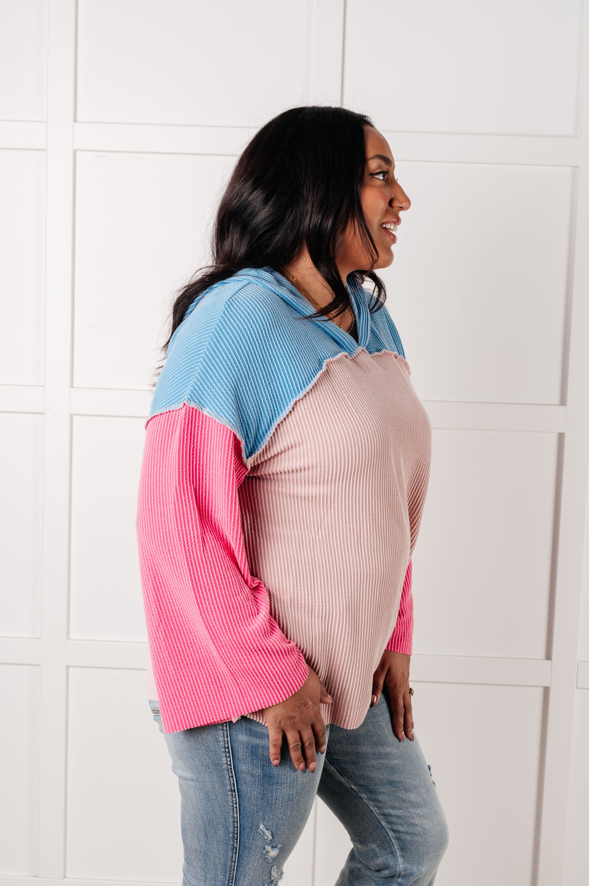 A-Tisket A-Tasket Color Block Pullover - Southern Divas Boutique