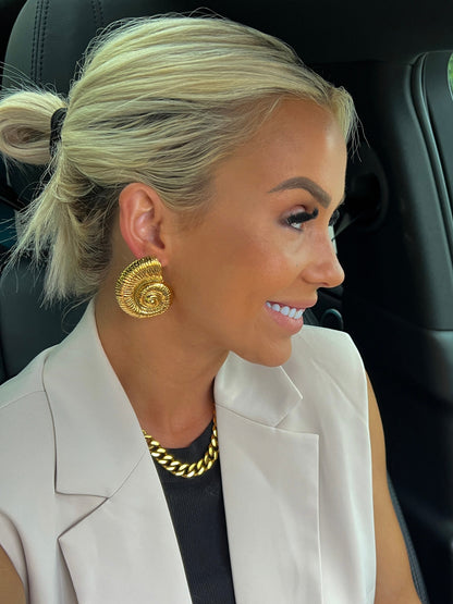 CHUNKY GOLD NECKLACE - Southern Divas Boutique
