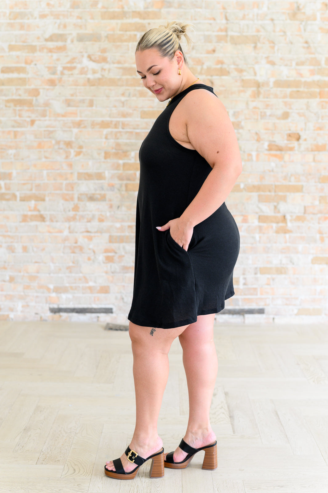 Back it Up Crisscross Cut-Out Back Dress - Southern Divas Boutique