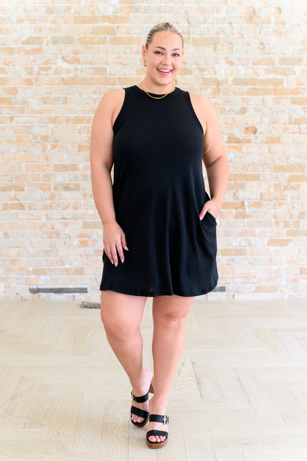 Back it Up Crisscross Cut-Out Back Dress - Southern Divas Boutique