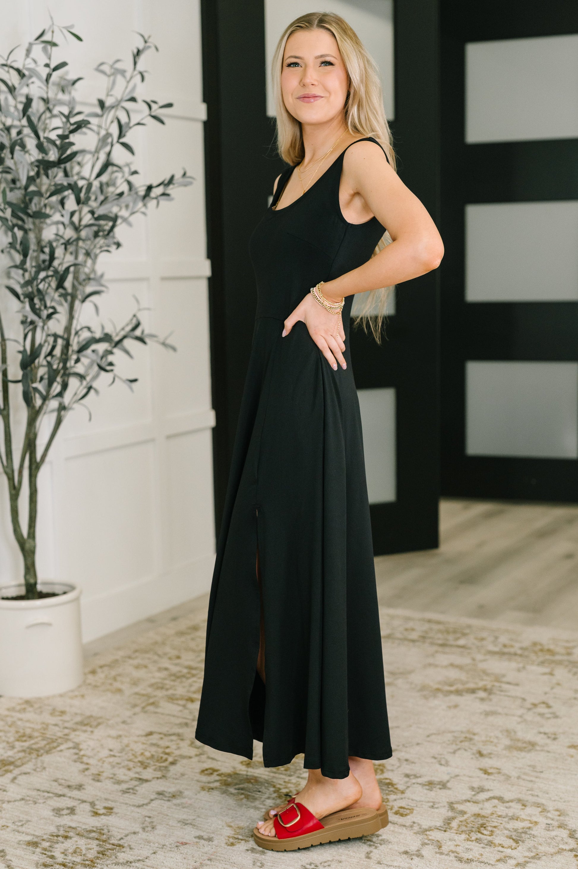 Better Than Being Alone Maxi Dress - Southern Divas Boutique