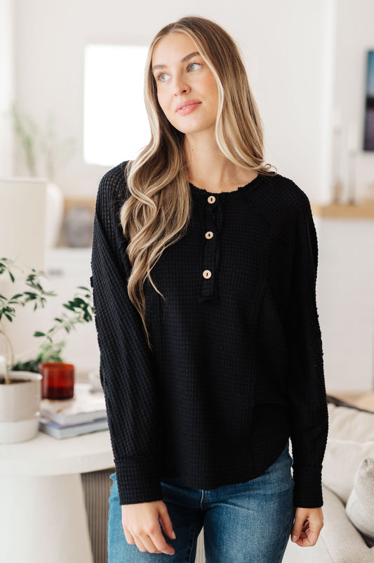 Better Than Best Henley Top - Southern Divas Boutique