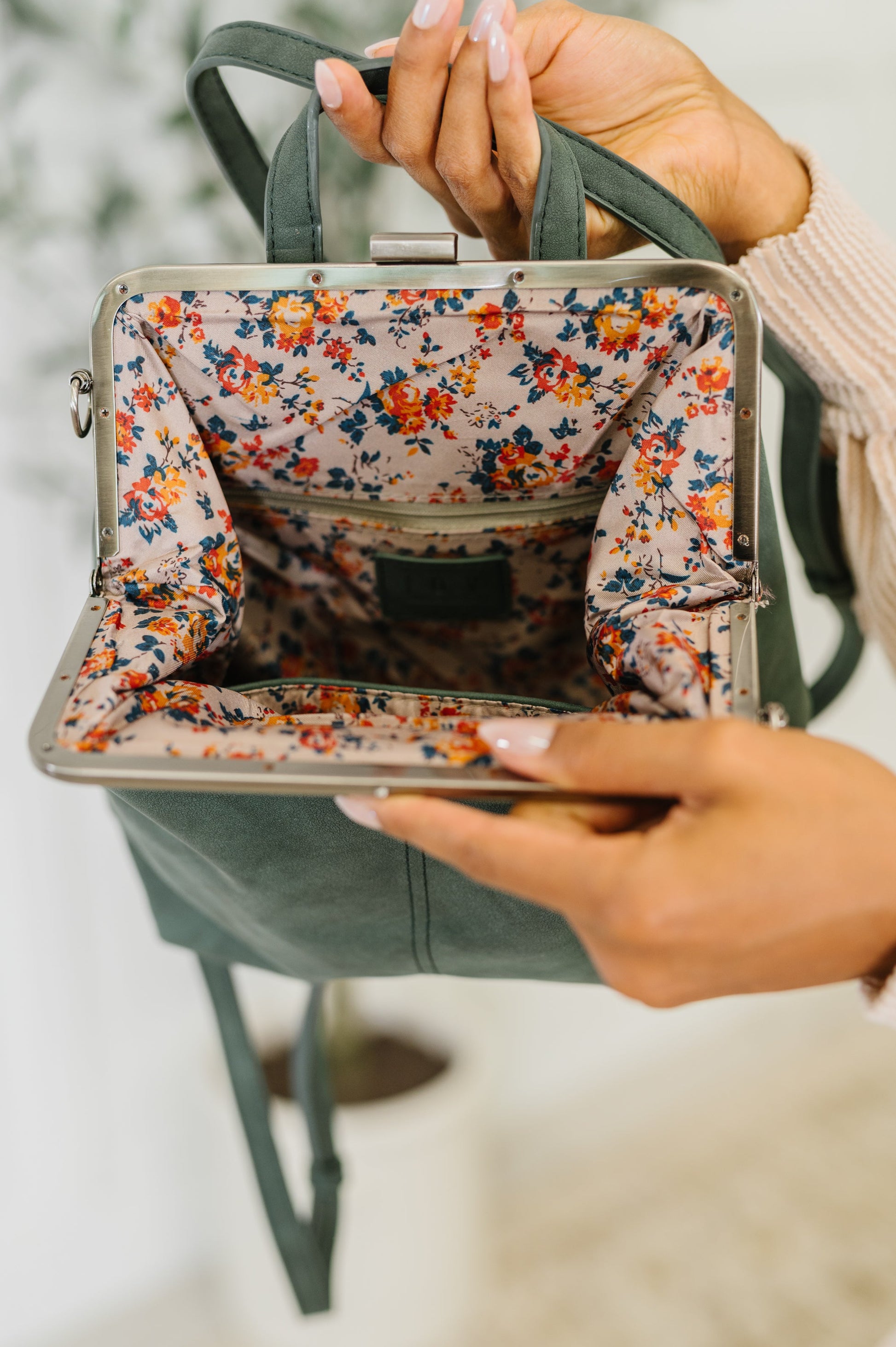 Bridget Backpack in Peacock - Southern Divas Boutique