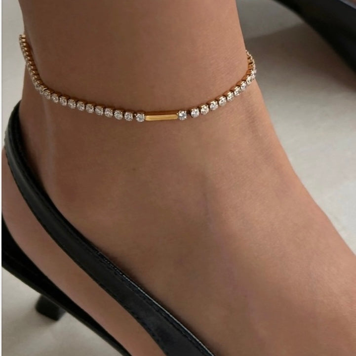 RHINESTONE ANKLET - Southern Divas Boutique