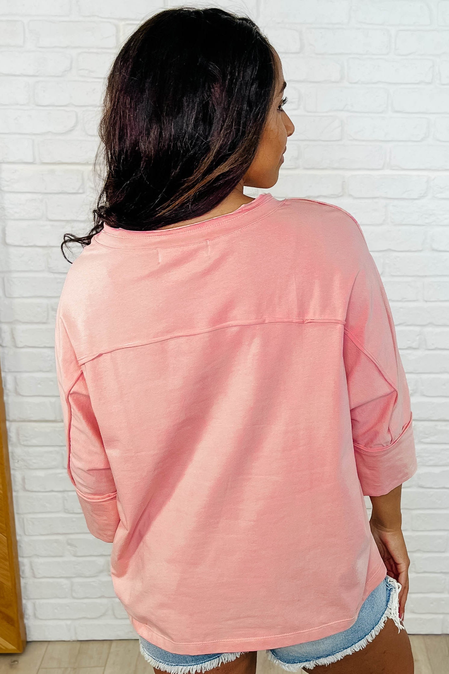 Catch a Star Mixed Print Star Patch Top - Southern Divas Boutique