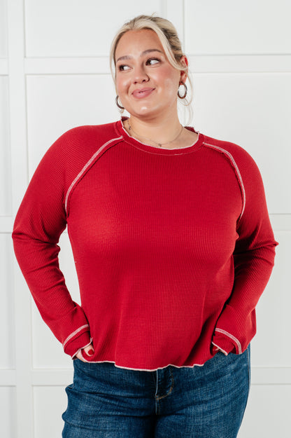 Clever Expression Long Sleeve Top - Southern Divas Boutique