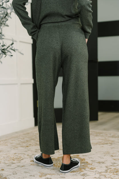 Clove Culottes in Moss - Southern Divas Boutique