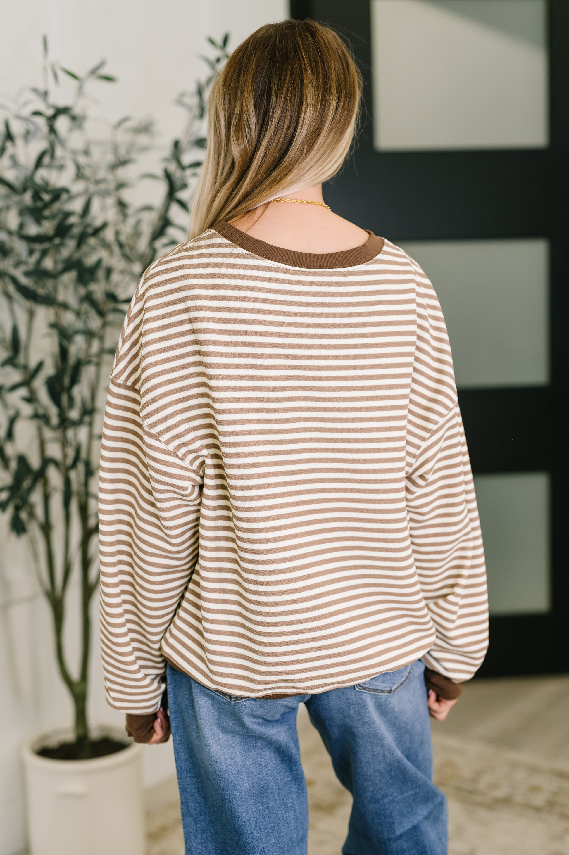 Cocoa Lane Stripe Top - Southern Divas Boutique