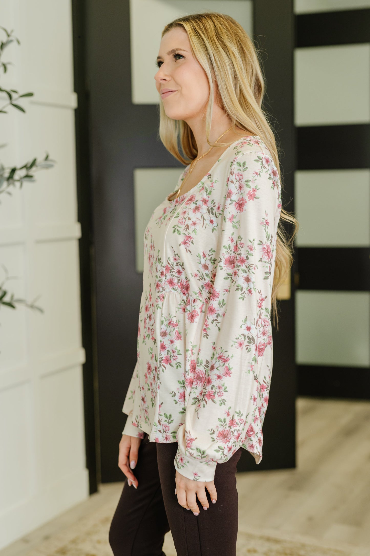 Cool to Be Kind Floral Blouse - Southern Divas Boutique