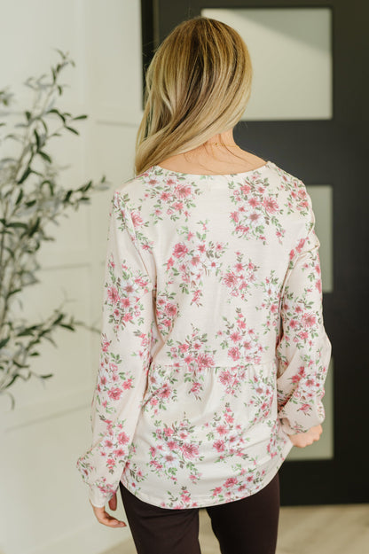 Cool to Be Kind Floral Blouse - Southern Divas Boutique