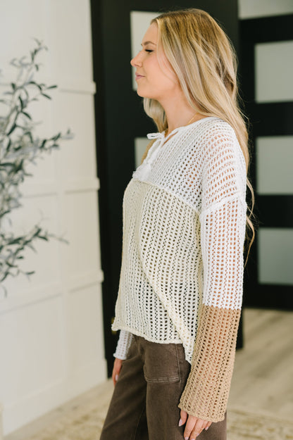 Corner of the Block Loose Knit Sweater - Southern Divas Boutique