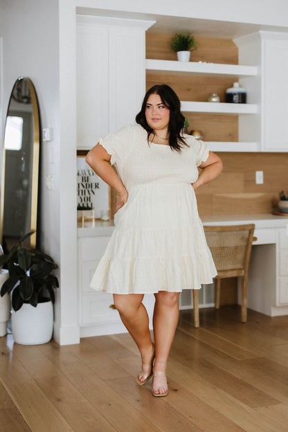 Cute Situation Square Neck Dress - Southern Divas Boutique